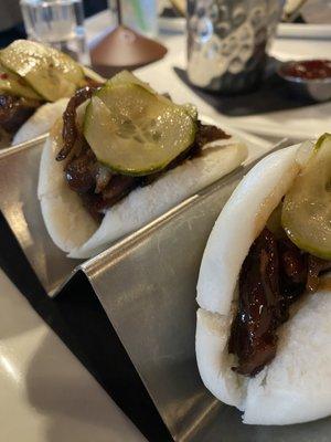 Duck confit steamed buns