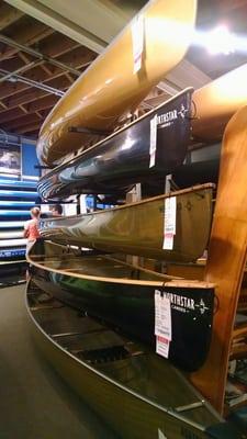 I love their selection of kayak and canoes / supplies