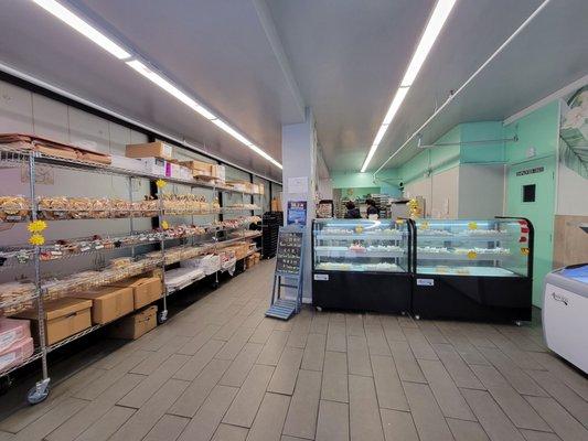 New store interior! Now mainly serving dumplings and buns!