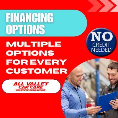 Auto Repair Financing Options