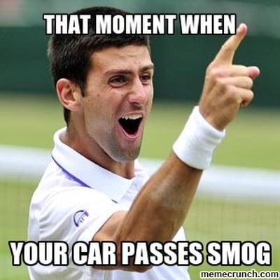 Always a good thing at NorCal Auto !! And remember if you don't pass you don't pay ! 894-SMOG