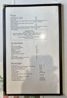 9/2/23 menu