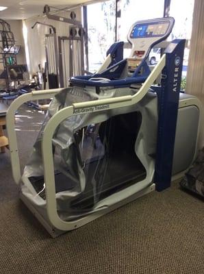 Antigravity treadmill available at Succeed PT