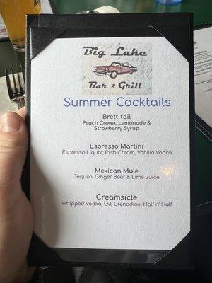 Summer cocktails