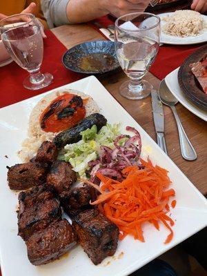 Beef kebab