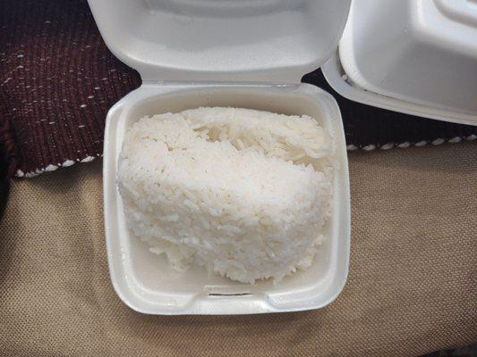 White Rice (served with main meat entree)