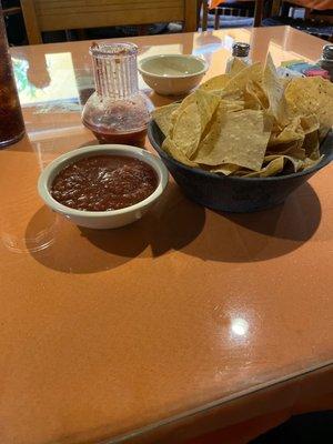 Chips and the BEST salsa