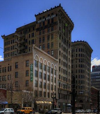 Felt Building, Law Office of Martin Stolz PLLC, at 341 South Main Street, Suite 500, in Downtown Salt Lake City, Utah 84111.