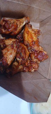 Sweet bbq  wings