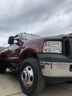 Customer's Diesel Truck