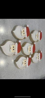 Santa Iced Sugar Cookies