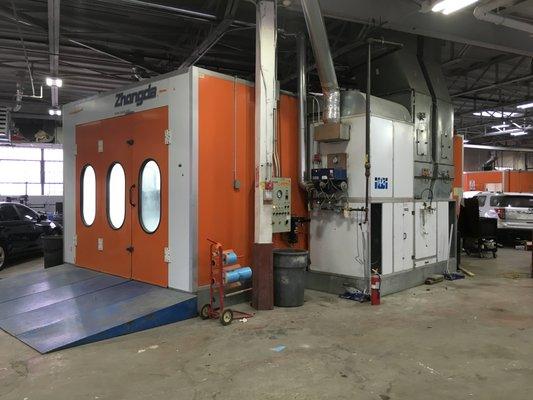 downdraft bake spray booth