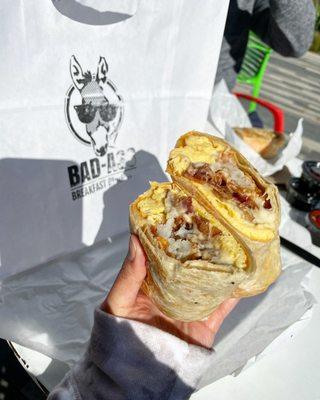 Bad Ass Breakfast Burritos