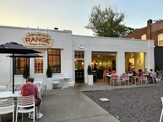 Front and patio