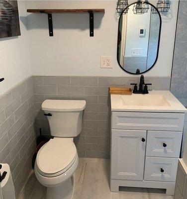 Bathroom renovation