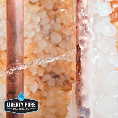 Frozen pipes don't just disrupt your water--they can lead to costly damage. Protect your home this winter with Liberty Pure Solutions