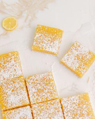 Gluten free lemon bars