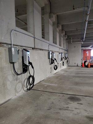 Commercial EV chargers