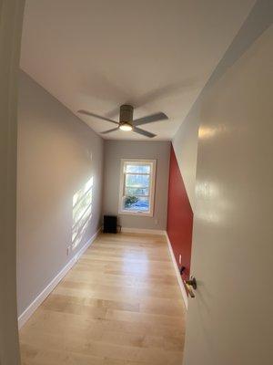 Complete interior renovation and painting.