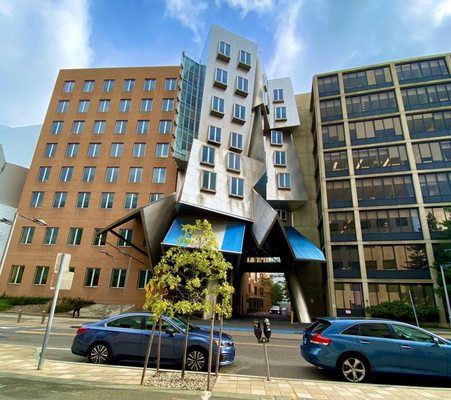 The Strata Building at MIT - such a unique campus!