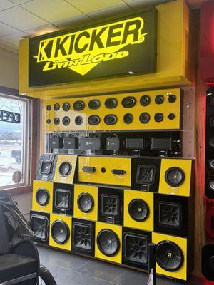 KICKER display