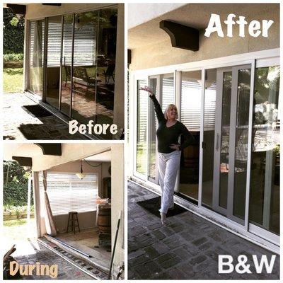 Upgraded Sliding Patio Door