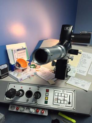 Device to Control Eye Chart Projector. Weird, right?