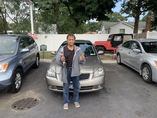 Robert just picked up an amazing new Nissan Altima! Congrats!!