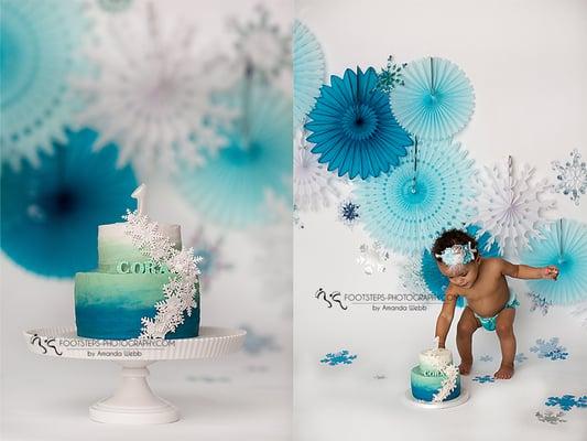 First Birthday, Smash Cake Photography