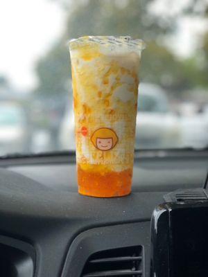 Mango Orange Milk Tea