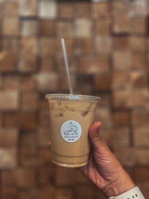 Iced White Espresso Latte.