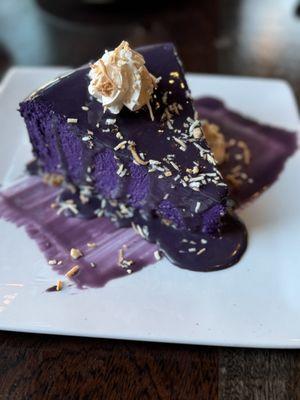 Ube cheesecake