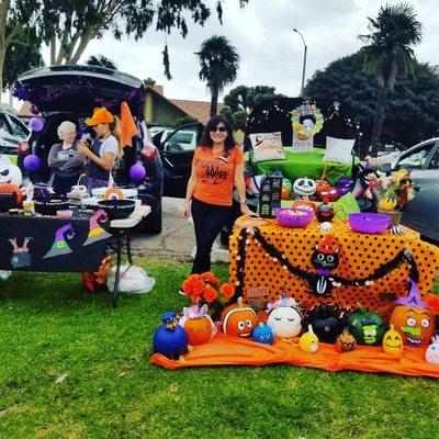 Last month Shepherd had their first Trunk or Treat!