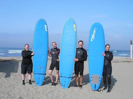 Surf's up! Staff surf day 2008