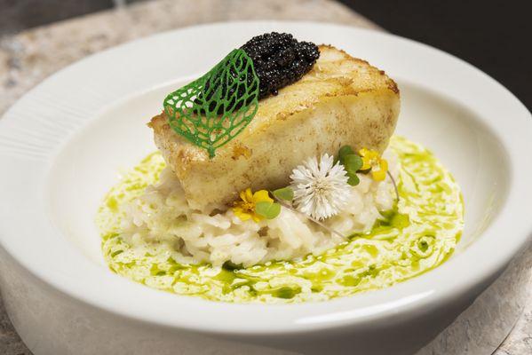 Chilean Sea Bass and Caviar