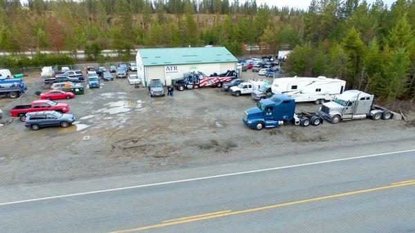 ATRN Towing & Recovery building and location.