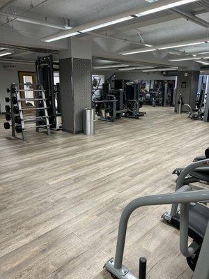 The gym (floor 3)