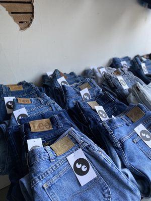 We've got denim on denim on denim. Come in to find your perfect fit!