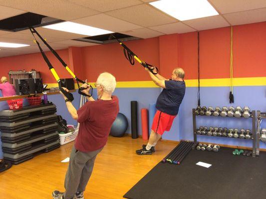 Everyone gets into TRX.