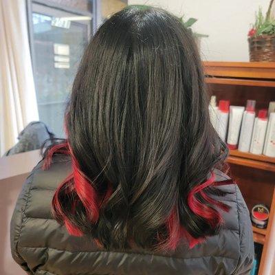 Red color for holiday