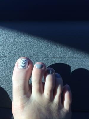 Chevron toe :)