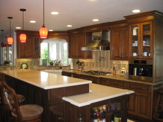 One of the many beautiful kitchen remodels by BCI.