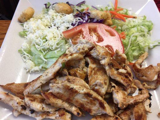 Grilled chicken salad