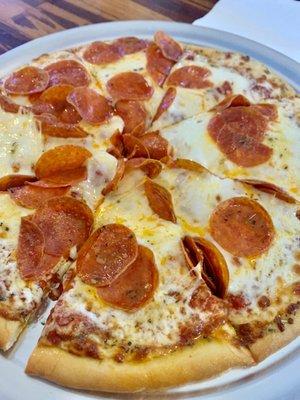 Pepperoni pizza