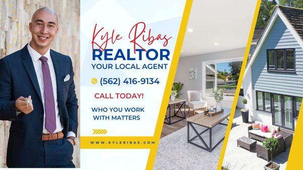 Kyle Ribas is your local Realtor for Southern California. Specializing in Los Angeles County. Orange County, Riverside County