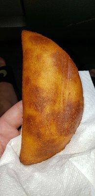 Shredded beef empanada