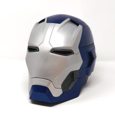 Dodger Colored Iron Man Helmet