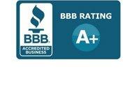 A + Rating with the Better Business Bureau