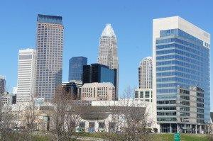 View of Charlotte downtown