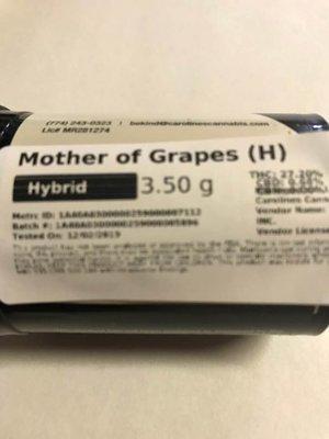 Mother of Grapes @ 27.20%